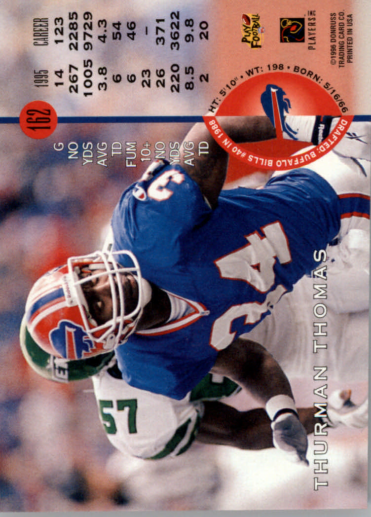 1996 Leaf Football "Red" Parallel Cards - Picture 307 of 363
