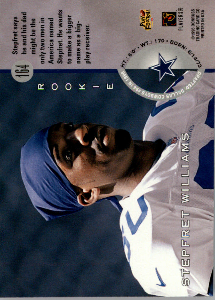 1996 Leaf Football "Red" Parallel Cards - Picture 311 of 363