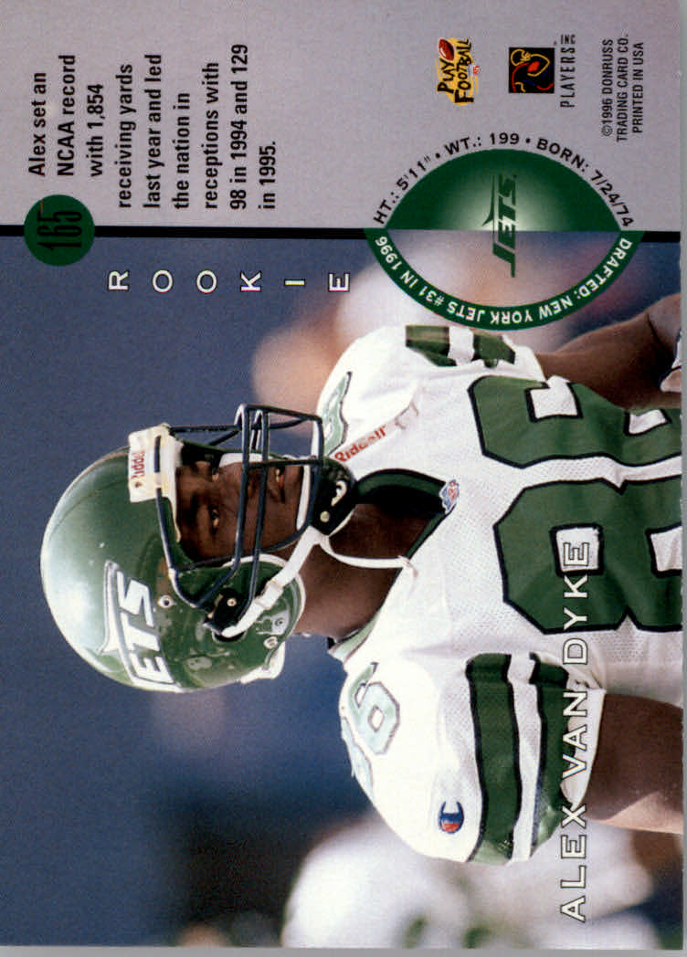 1996 Leaf Football "Red" Parallel Cards - Picture 313 of 363