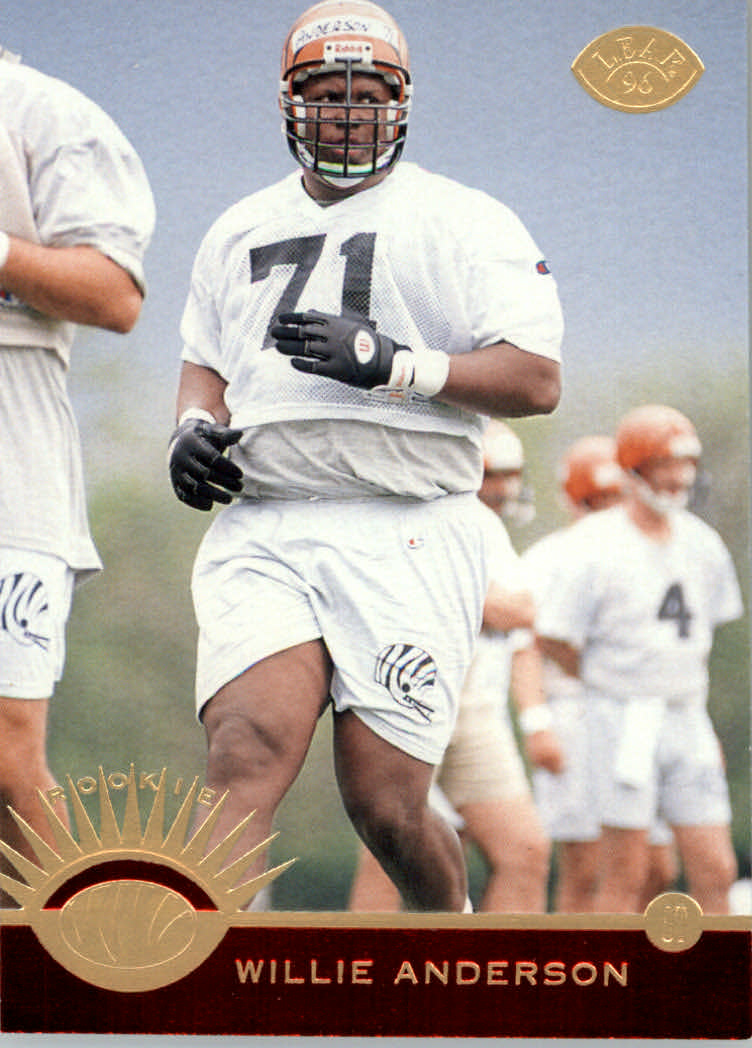 1996 Leaf Football "Red" Parallel Cards - Picture 318 of 363
