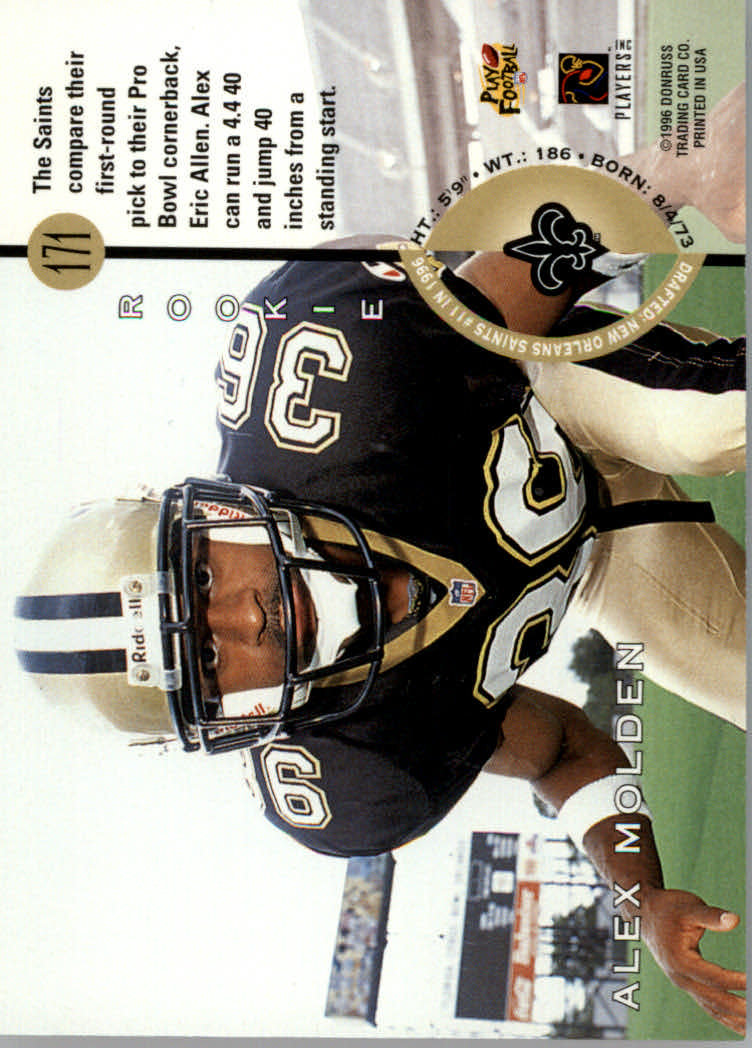 1996 Leaf Football "Red" Parallel Cards - Picture 325 of 363
