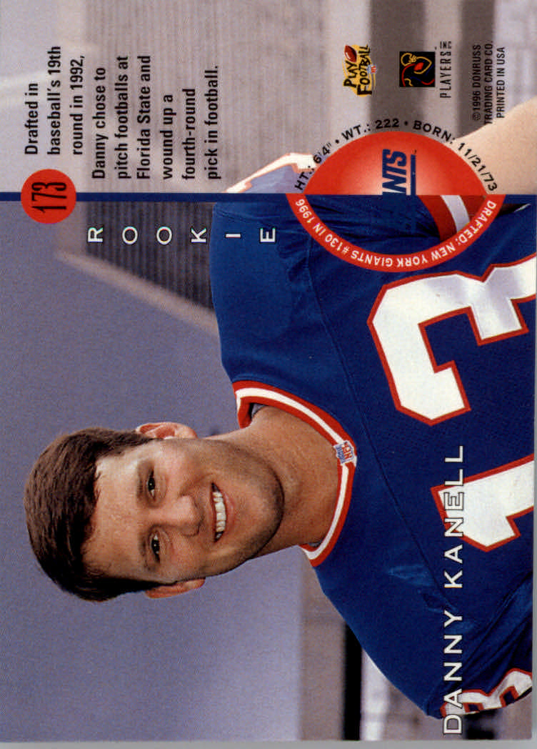 1996 Leaf Football "Red" Parallel Cards - Picture 329 of 363