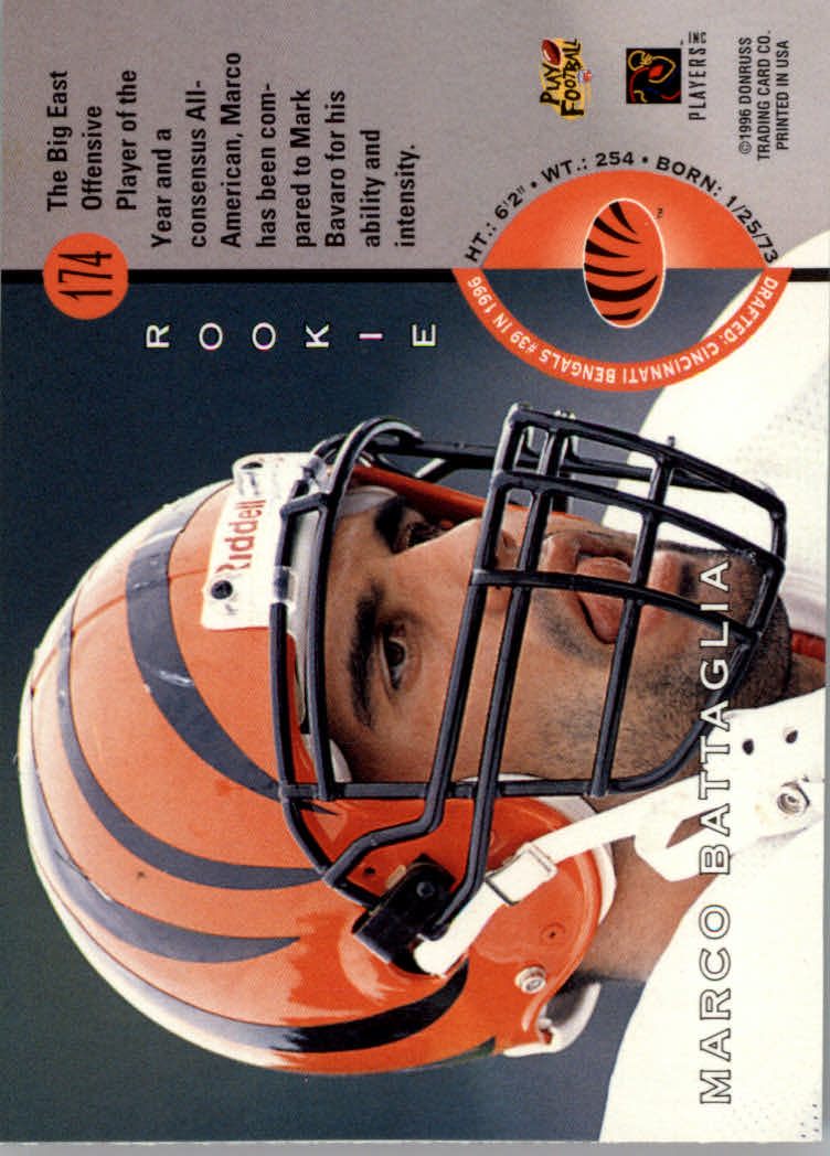 1996 Leaf Football "Red" Parallel Cards - Picture 331 of 363