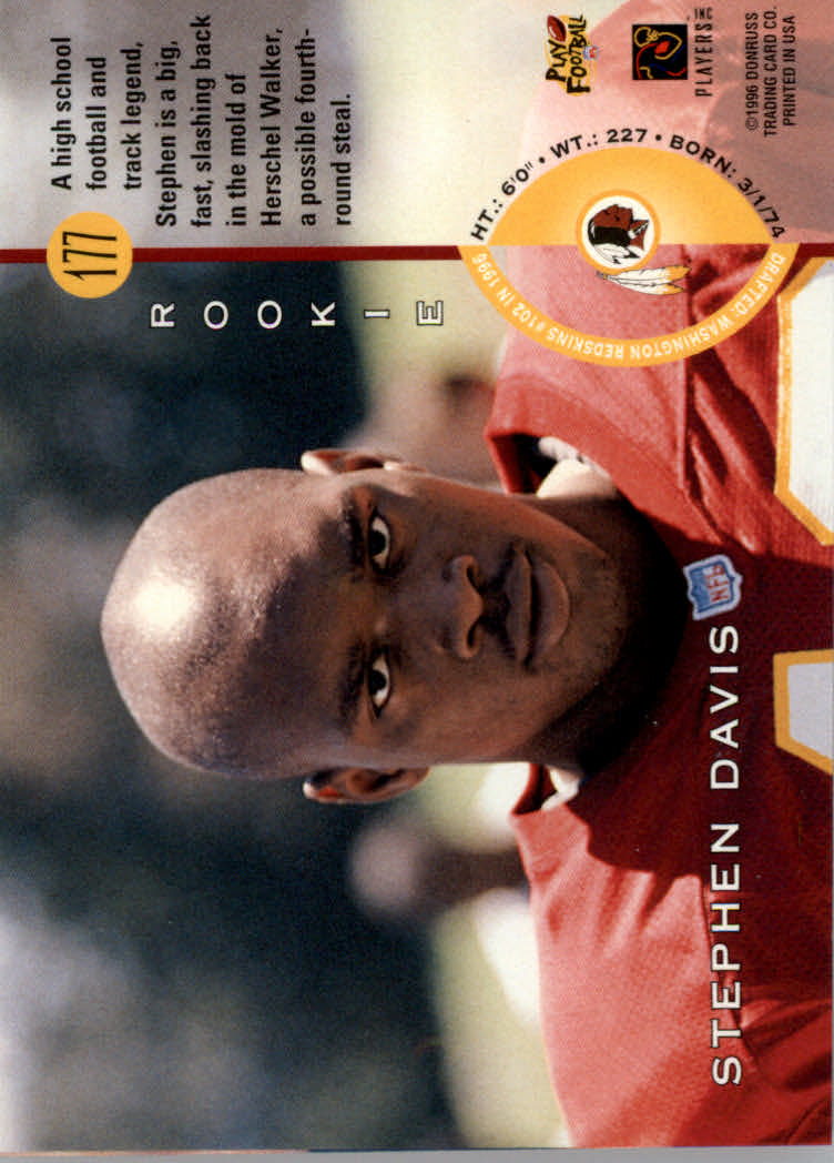 1996 Leaf Football "Red" Parallel Cards - Picture 337 of 363