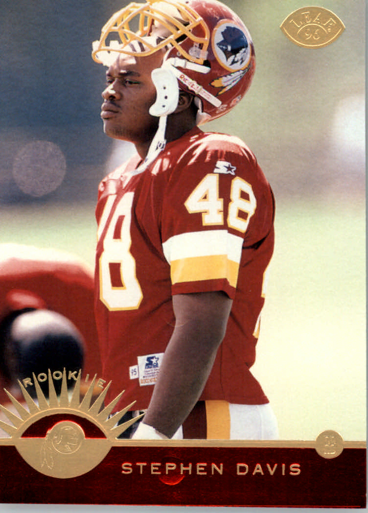 1996 Leaf Football "Red" Parallel Cards - Picture 336 of 363