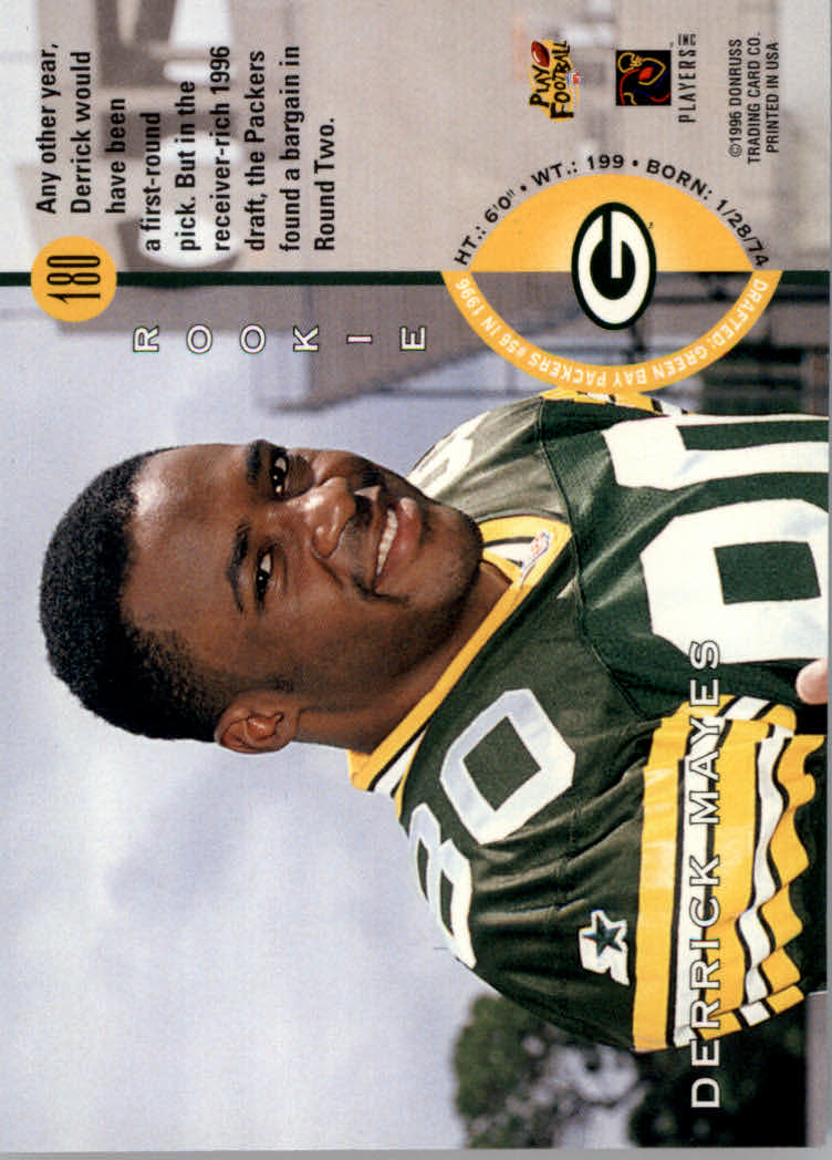 1996 Leaf Football "Red" Parallel Cards - Picture 343 of 363