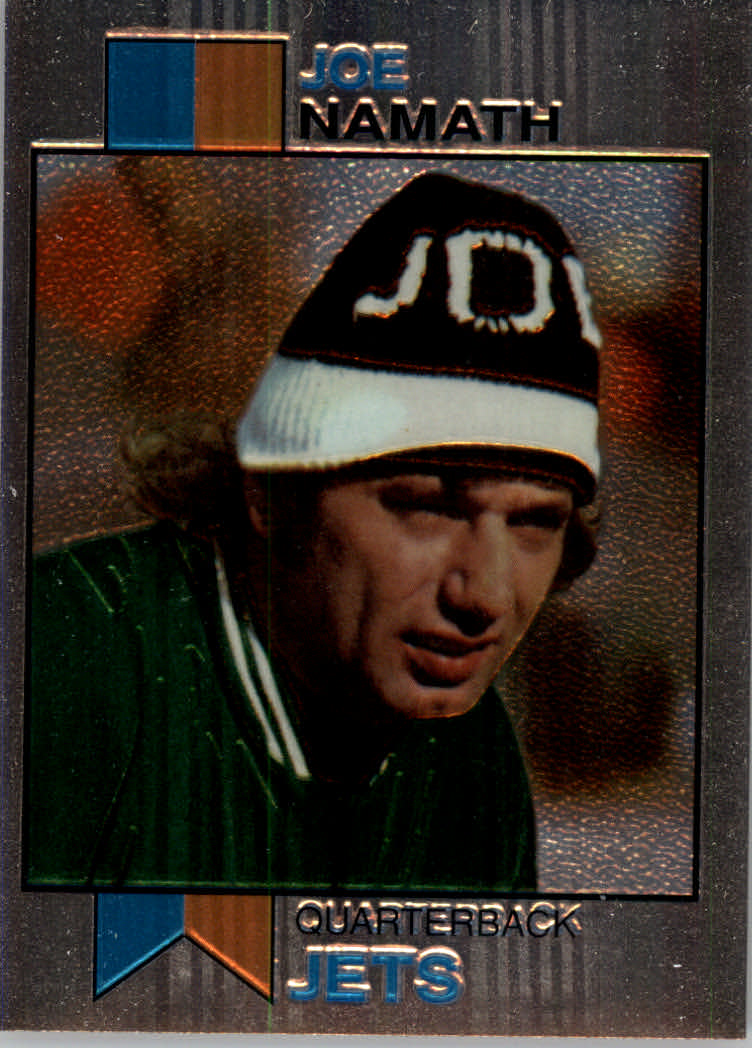 1996 Stadium Club Football "Joe Namath Finest and New Age" Insert Cards - Bild 4 von 9