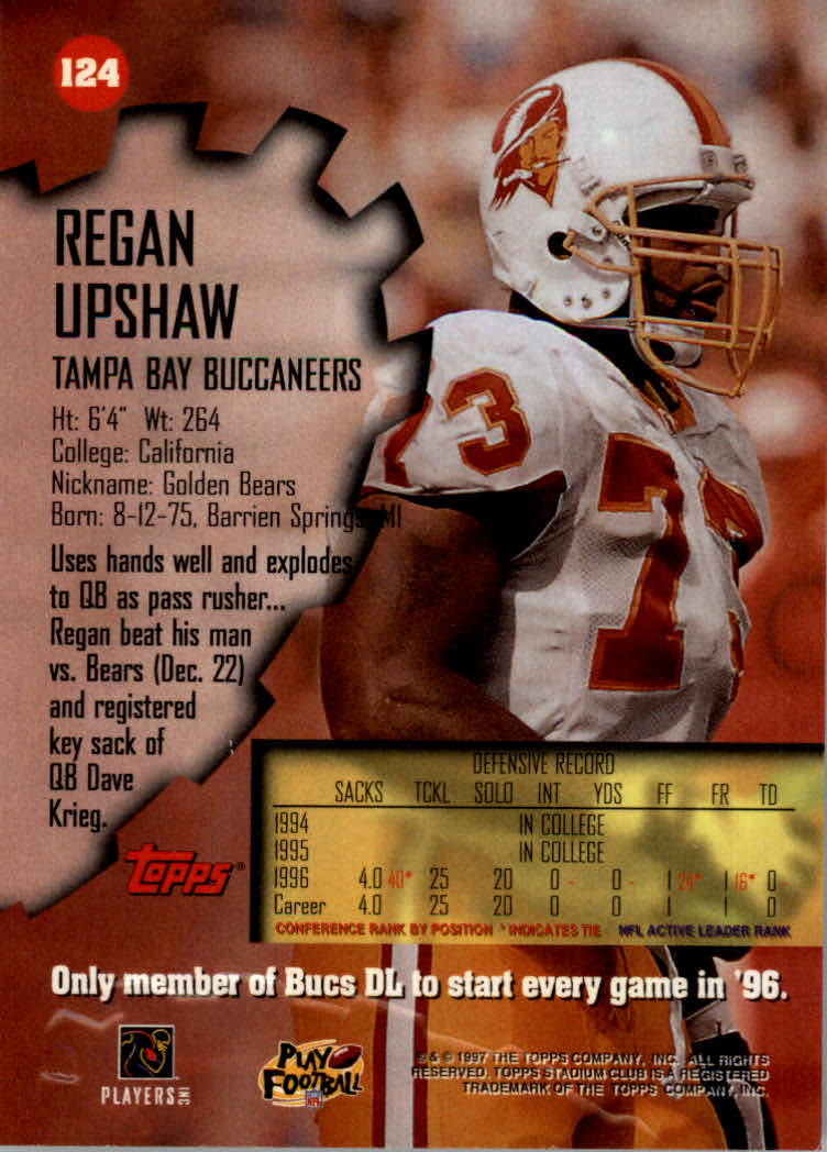 1997 Stadium Club Football "Main Set" Cards #1 to #200 Rookies and Veterans - Picture 206 of 334
