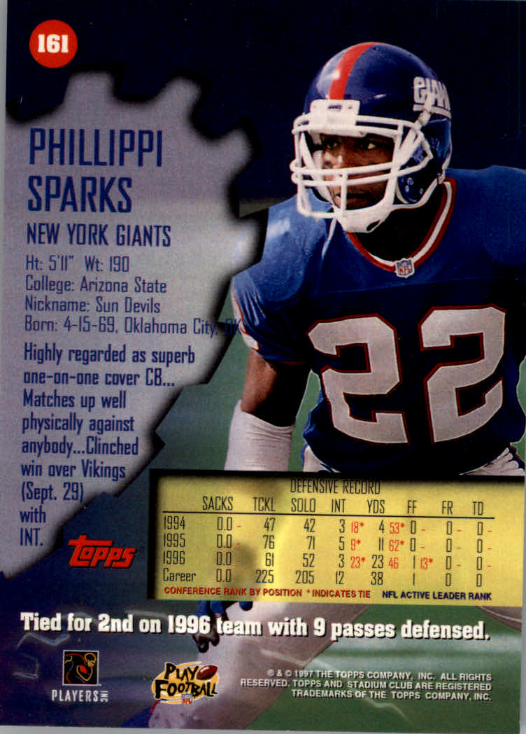 1997 Stadium Club Football "Main Set" Cards #1 to #200 Rookies and Veterans - Picture 270 of 334