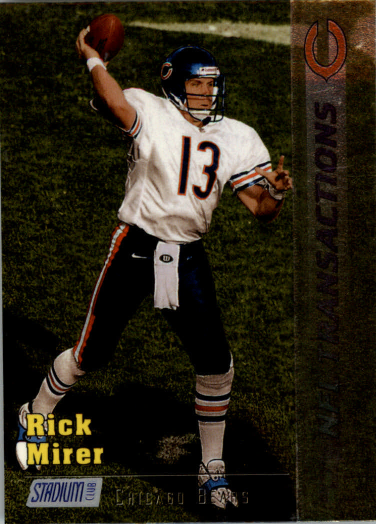 1997 Stadium Club Football "Main Set" Cards #201 to Checklists Rookies and Vets - Picture 39 of 252