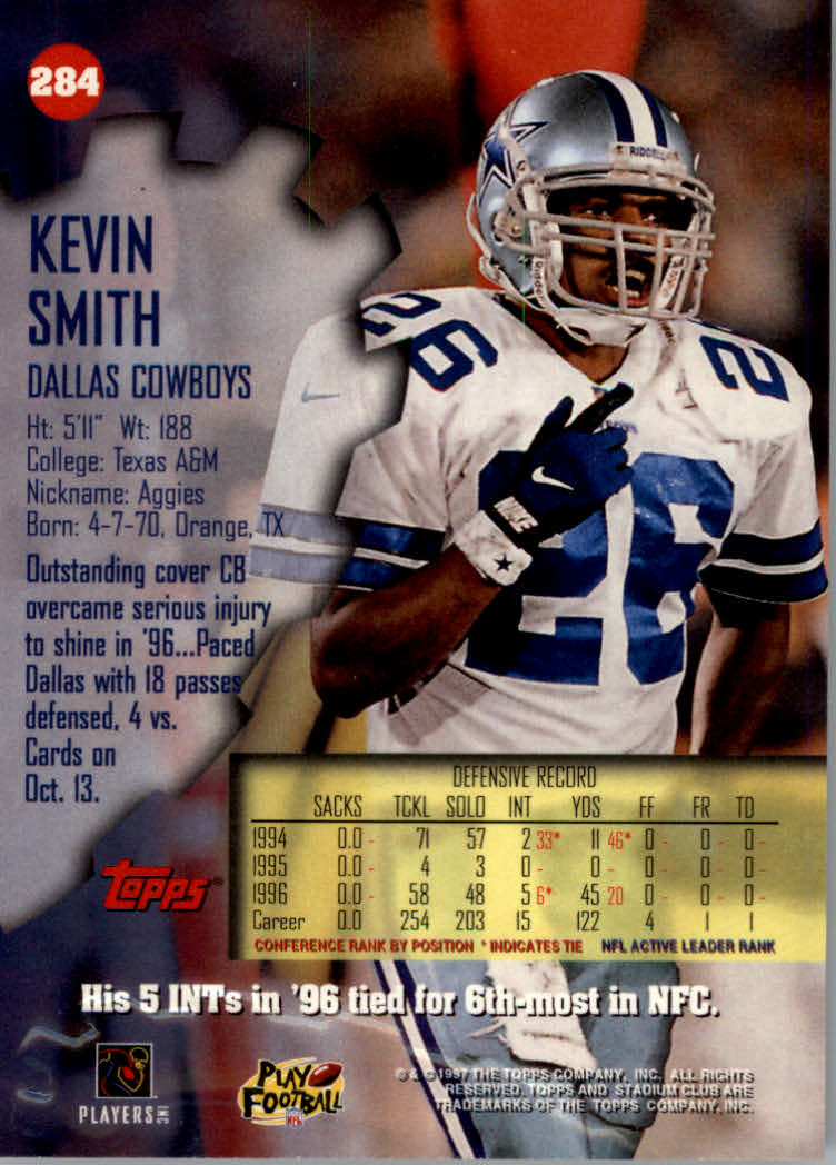 1997 Stadium Club Football "Main Set" Cards #201 to Checklists Rookies and Vets - Picture 138 of 252