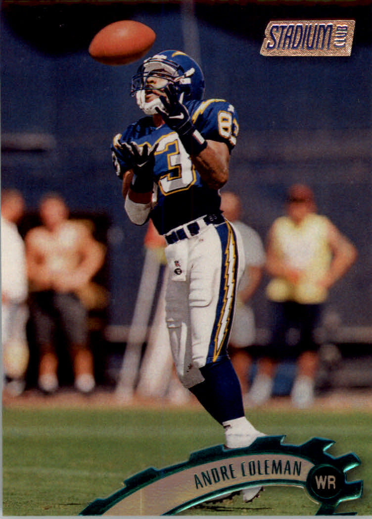 1997 Stadium Club Football "Main Set" Cards #201 to Checklists Rookies and Vets - Picture 164 of 252