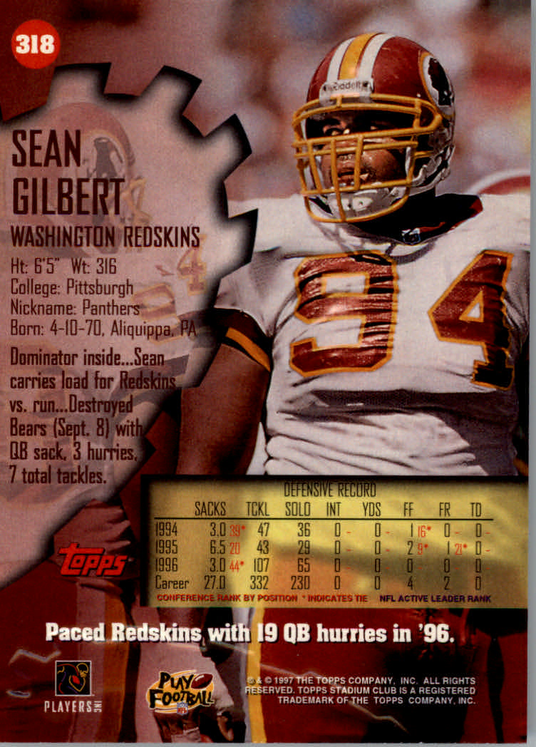 1997 Stadium Club Football "Main Set" Cards #201 to Checklists Rookies and Vets - Picture 203 of 252