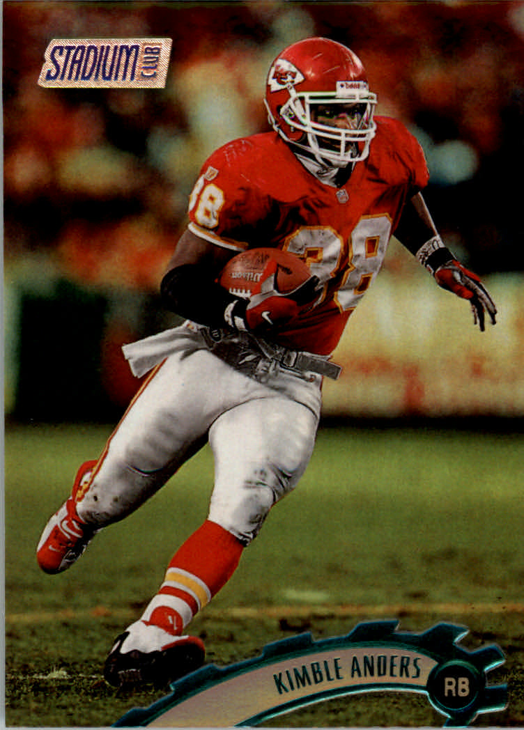 1997 Stadium Club Football "Main Set" Cards #201 to Checklists Rookies and Vets - Picture 223 of 252