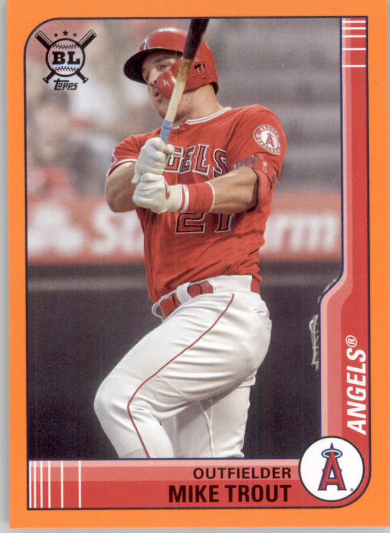 2021 Topps Big League Baseball "Orange" Parallel Cards