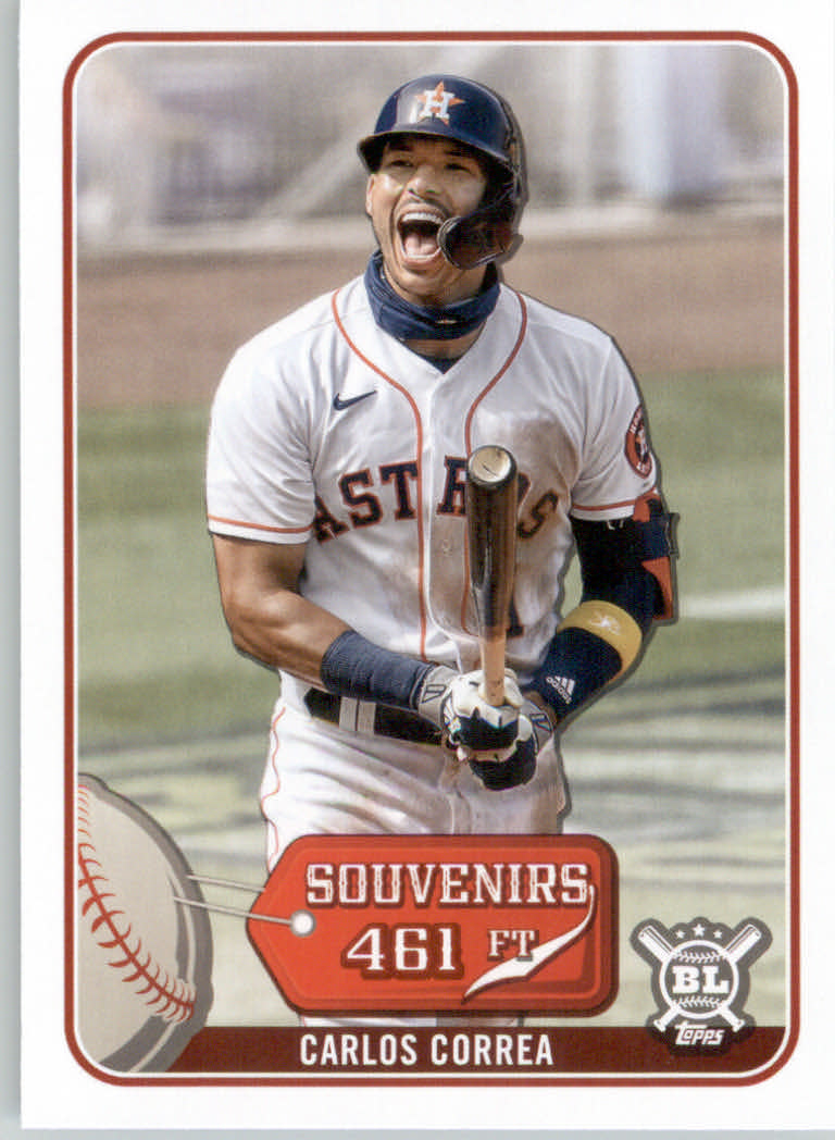 2021 Topps Big League Baseball "Souveniers" Insert Cards - Picture 30 of 61