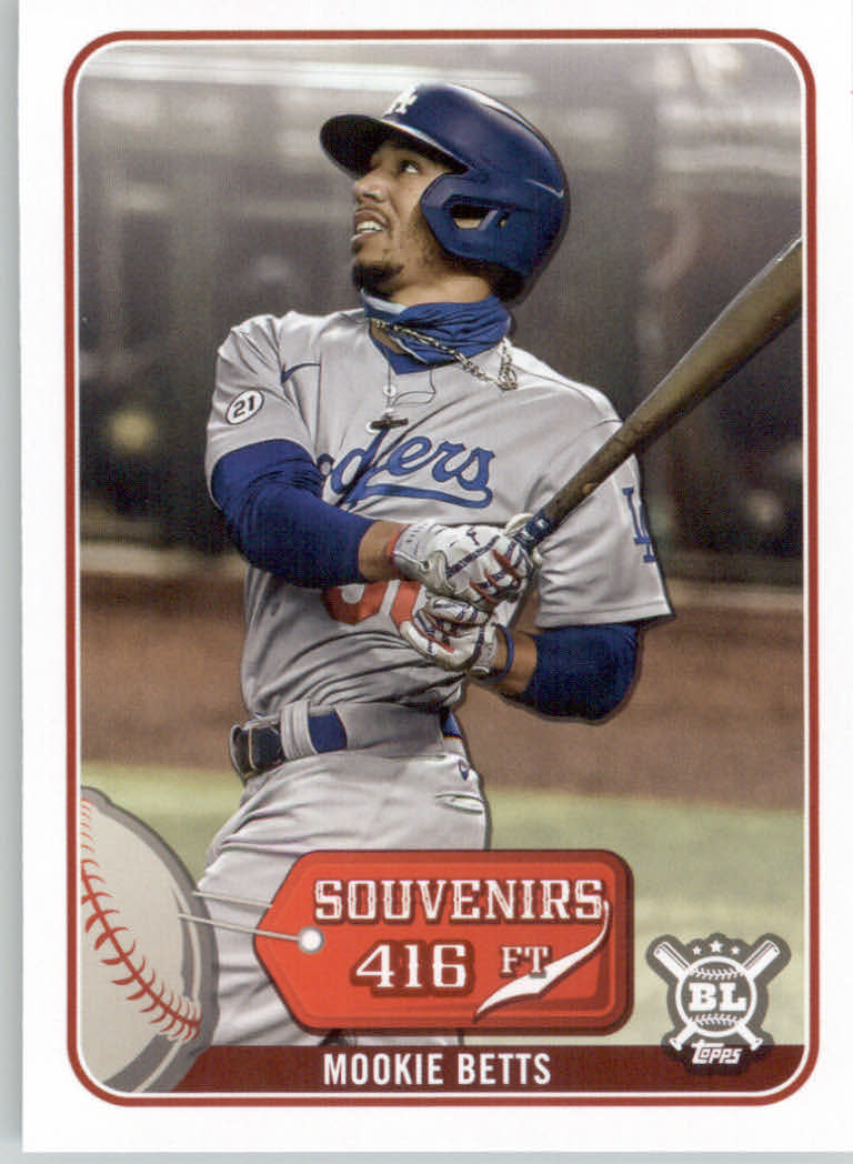 2021 Topps Big League Baseball "Souveniers" Insert Cards - Picture 32 of 61
