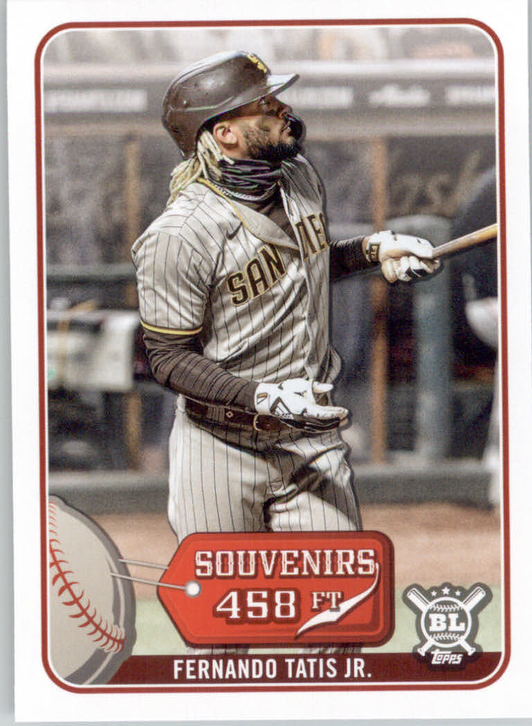 2021 Topps Big League Baseball "Souveniers" Insert Cards - Picture 48 of 61