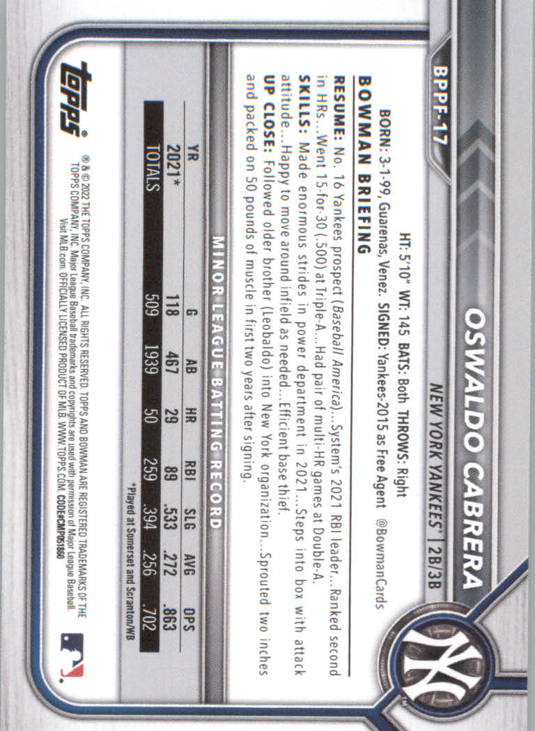 2022 Bowman 1st Edition Baseball "Main Set" Base Cards #BPPF1 to #BBF150 - Picture 27 of 213