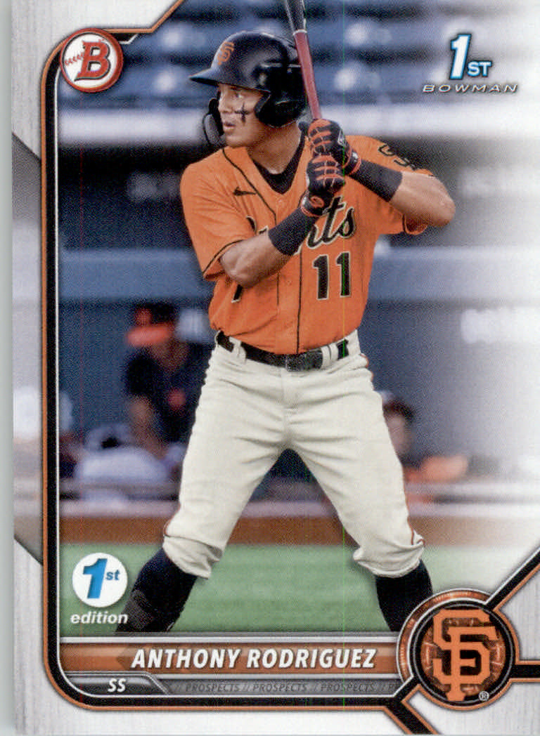 2022 Bowman 1st Edition Baseball "Main Set" Base Cards #BPPF1 to #BBF150 - Picture 38 of 213