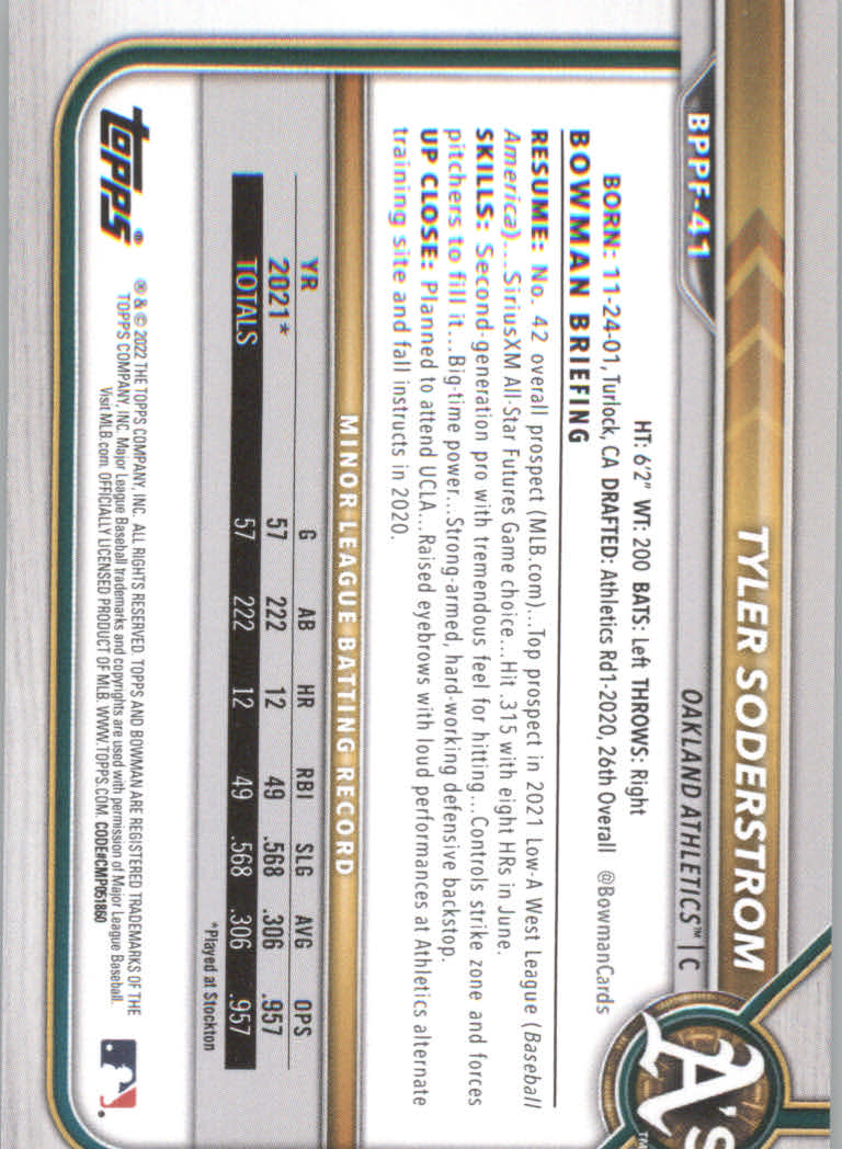 2022 Bowman 1st Edition Baseball "Main Set" Base Cards #BPPF1 to #BBF150 - Picture 61 of 213