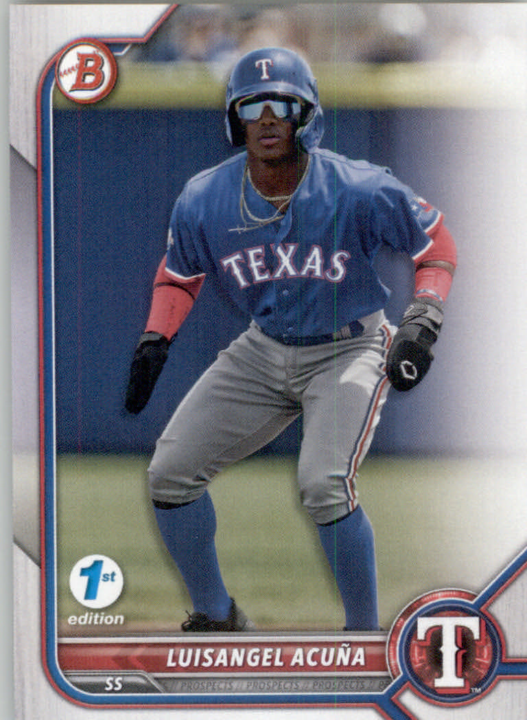 2022 Bowman 1st Edition Baseball "Main Set" Base Cards #BPPF1 to #BBF150 - Picture 100 of 213