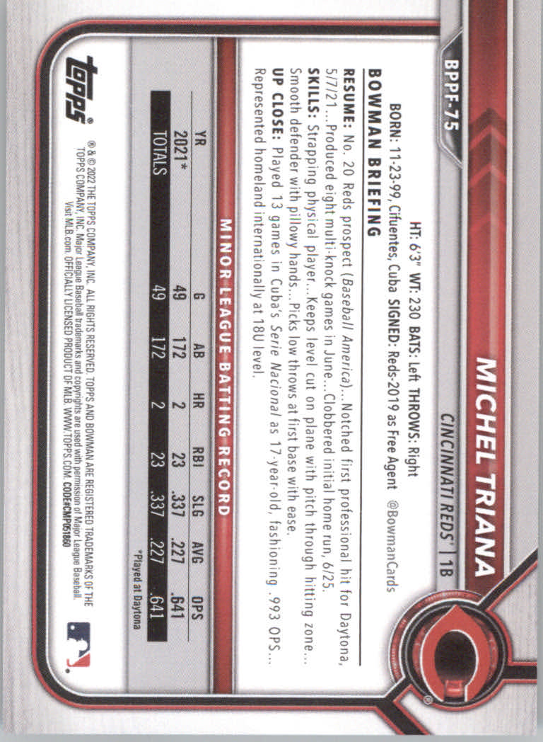 2022 Bowman 1st Edition Baseball "Main Set" Base Cards #BPPF1 to #BBF150 - Picture 105 of 213