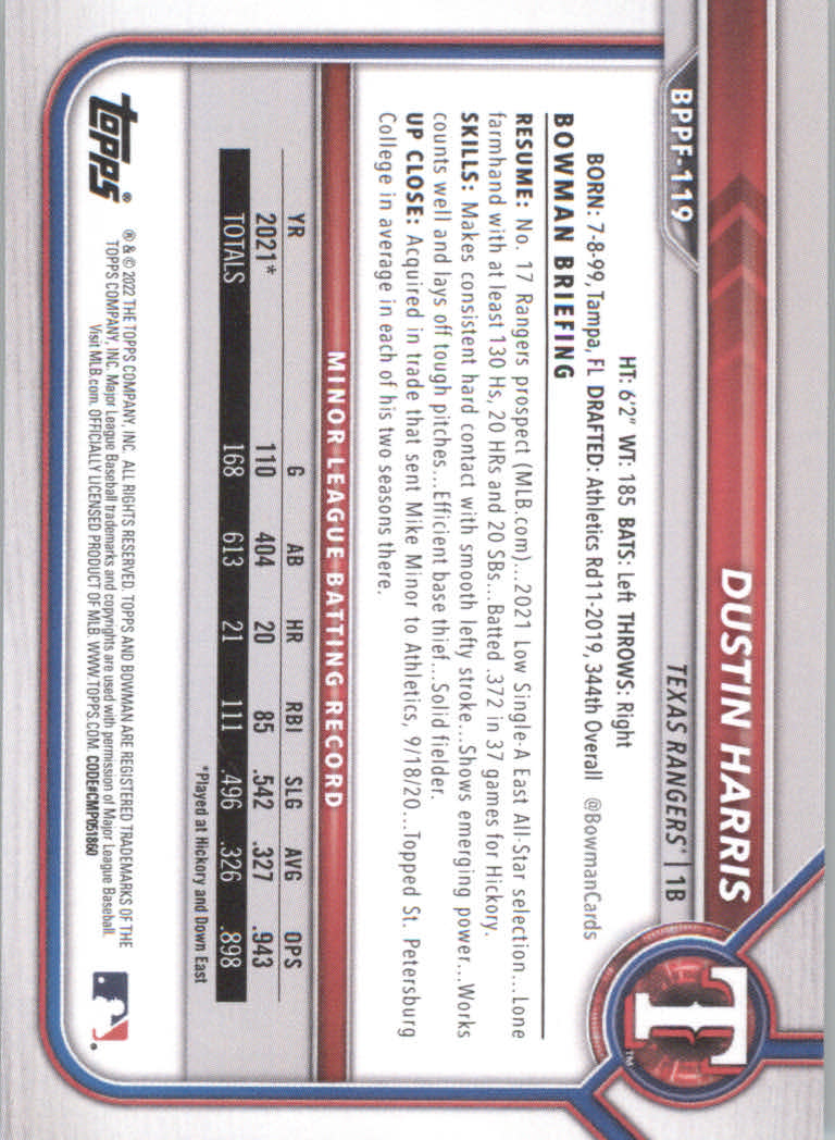 2022 Bowman 1st Edition Baseball "Main Set" Base Cards #BPPF1 to #BBF150 - Picture 169 of 213