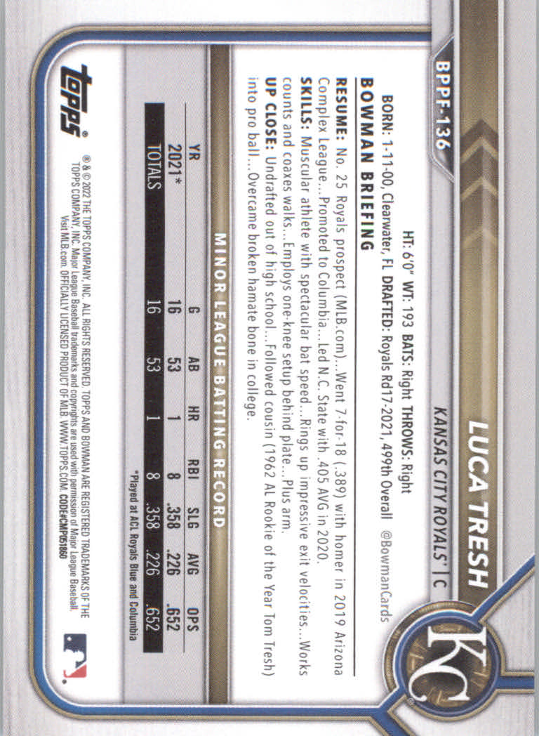 2022 Bowman 1st Edition Baseball "Main Set" Base Cards #BPPF1 to #BBF150 - Picture 191 of 213