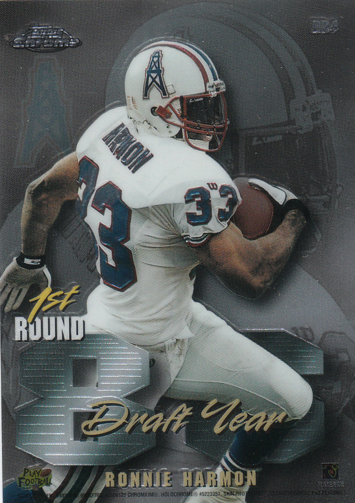 Tarjetas insertadas 1997 Topps cromadas de fútbol americano "Draft Year and Underclassmen" - Imagen 3 de 5