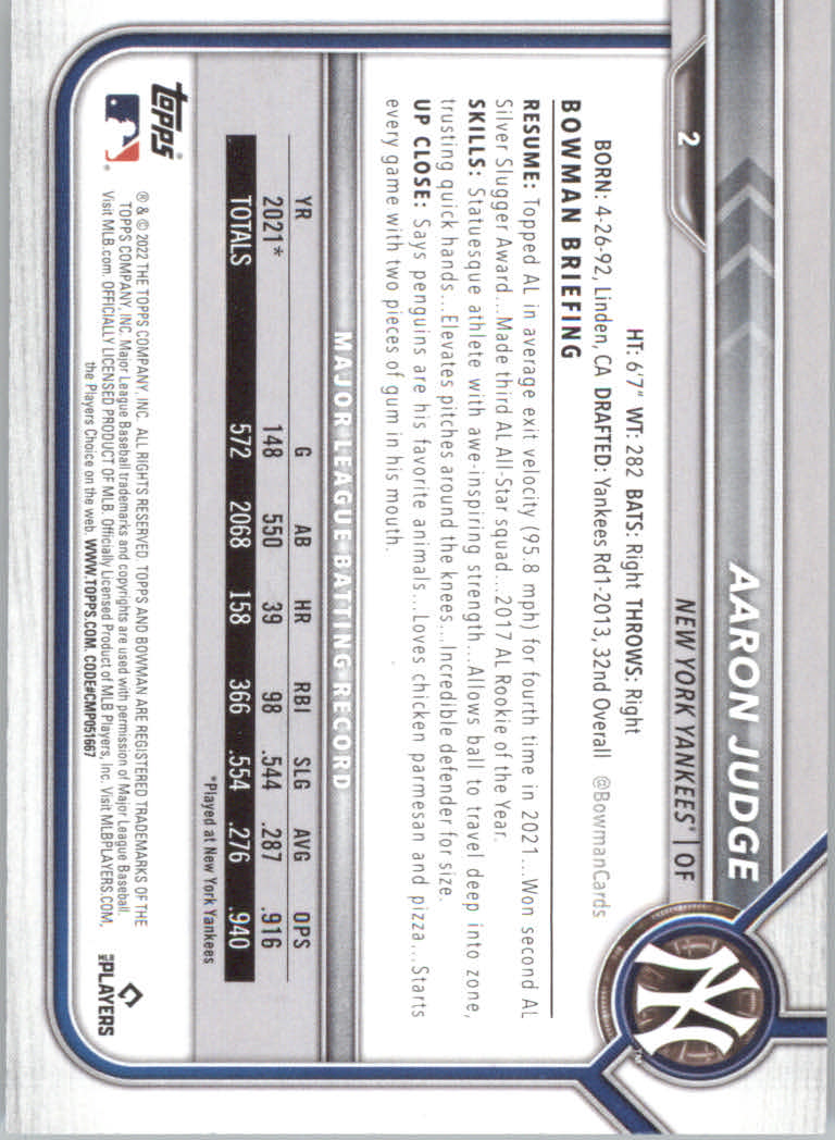 2022 Bowman Baseball "Main Set" Cards #1 to #100 Rookies and Veterans - Picture 5 of 199