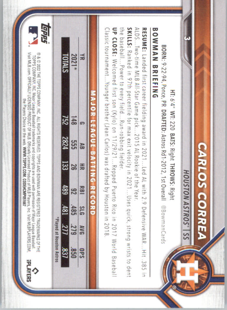 2022 Bowman Baseball "Main Set" Cards #1 to #100 Rookies and Veterans - Picture 7 of 199