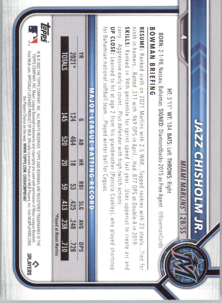 2022 Bowman Baseball "Main Set" Cards #1 to #100 Rookies and Veterans - Picture 9 of 199