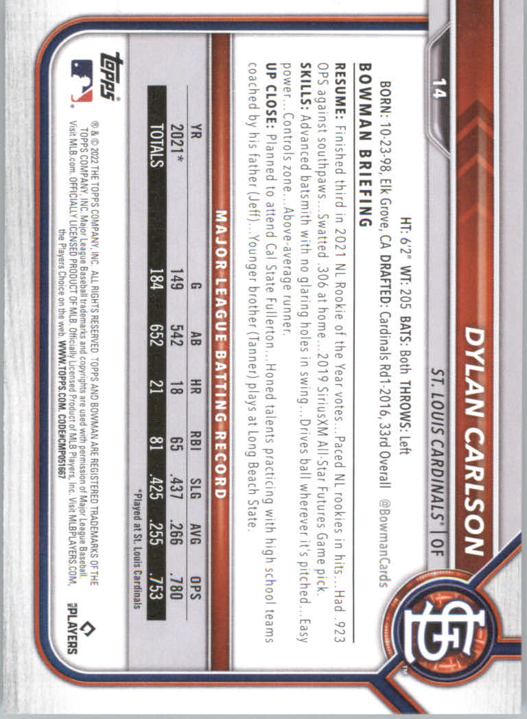 2022 Bowman Baseball "Main Set" Cards #1 to #100 Rookies and Veterans - Picture 29 of 199