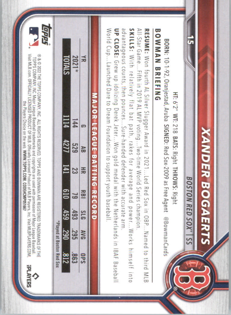 2022 Bowman Baseball "Main Set" Cards #1 to #100 Rookies and Veterans - Picture 31 of 199