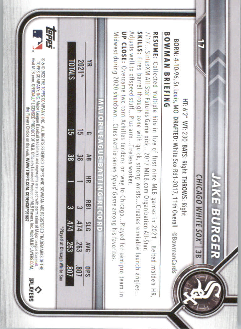 2022 Bowman Baseball "Main Set" Cards #1 to #100 Rookies and Veterans - Picture 35 of 199