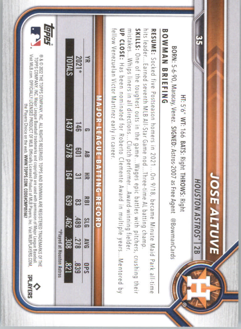 2022 Bowman Baseball "Main Set" Cards #1 to #100 Rookies and Veterans - Picture 71 of 199