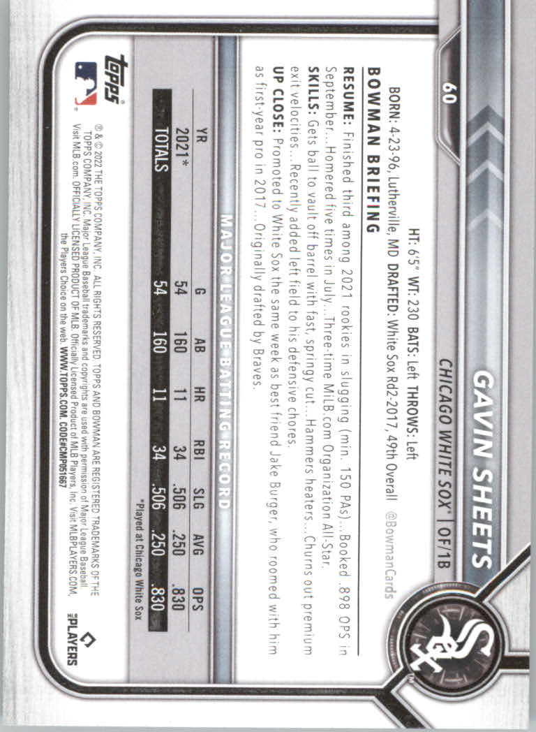 2022 Bowman Baseball "Main Set" Cards #1 to #100 Rookies and Veterans - Picture 119 of 199