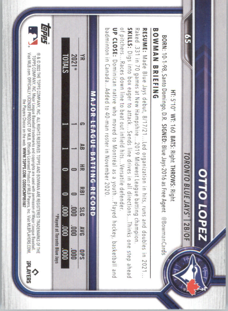 2022 Bowman Baseball "Main Set" Cards #1 to #100 Rookies and Veterans - Picture 129 of 199