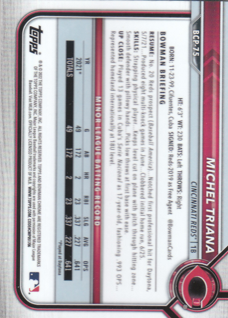 2022 Bowman Chrome Baseball "Prospects" Insert Cards #BCP1 to #BCP150 - Picture 137 of 277