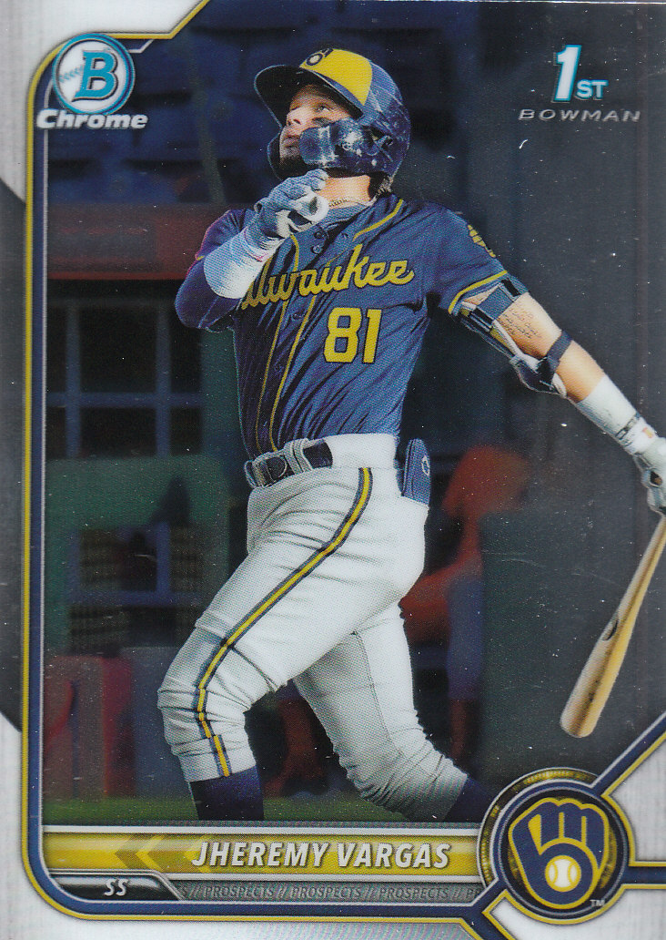2022 Bowman Chrome Baseball "Prospects" Insert Cards #BCP1 to #BCP150 - Picture 266 of 277