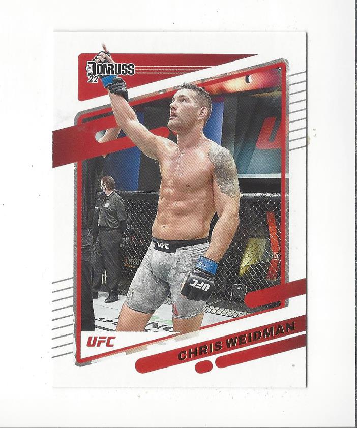 2022 Donruss UFC Singles (1-200) - You Choose - Picture 124 of 194