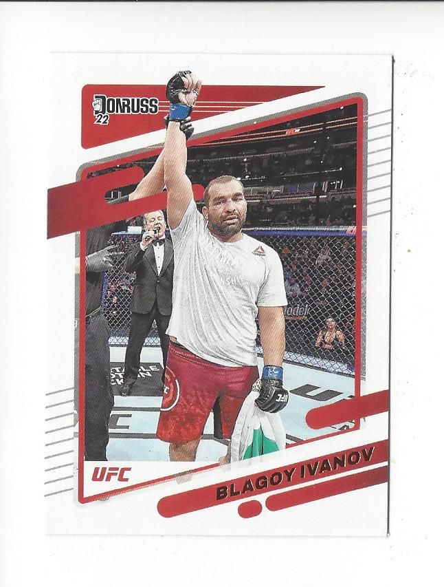 2022 Donruss UFC Singles (1-200) - You Choose - Picture 190 of 194