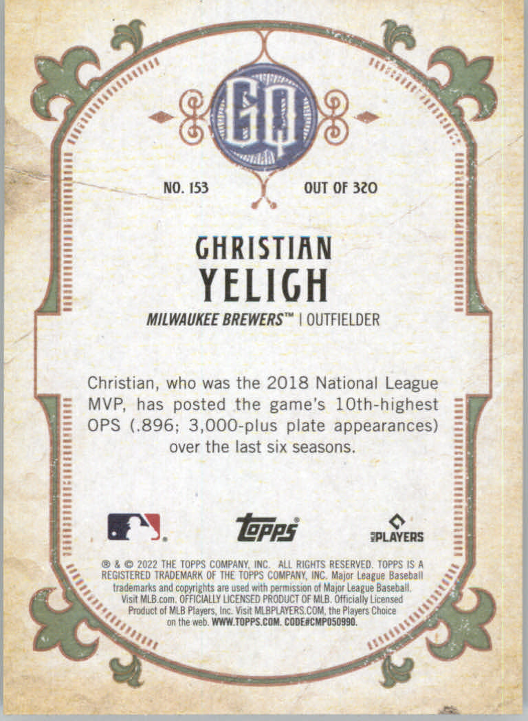 2022 Topps Gypsy Queen Baseball "Main Set" Cards #151 to #300 - Picture 7 of 299