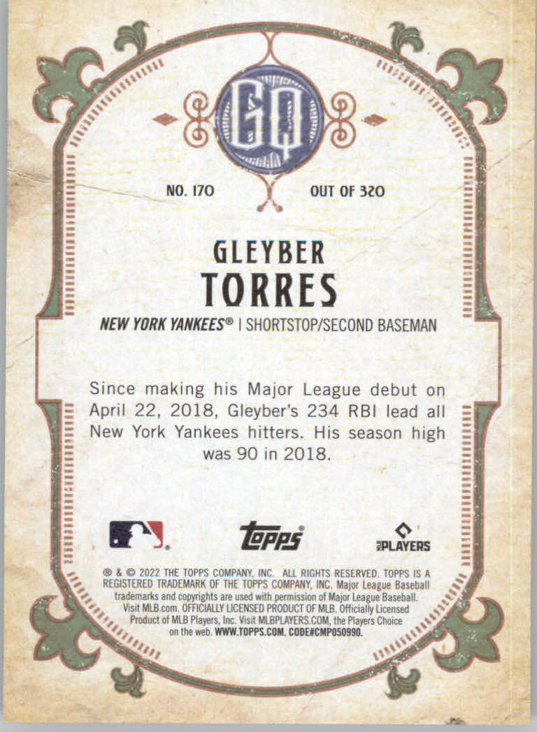 2022 Topps Gypsy Queen Baseball "Main Set" Cards #151 to #300 - Picture 39 of 299