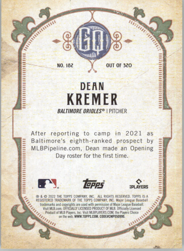 2022 Topps Gypsy Queen Baseball "Main Set" Cards #151 to #300 - Picture 63 of 299