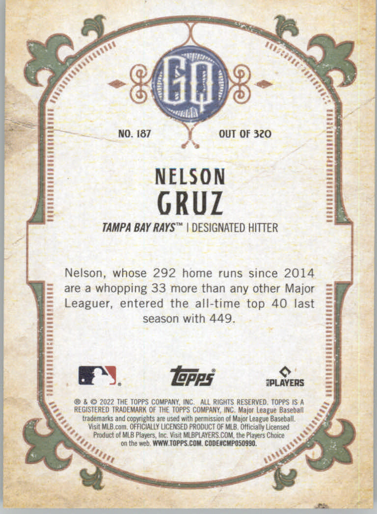 2022 Topps Gypsy Queen Baseball "Main Set" Cards #151 to #300 - Picture 73 of 299