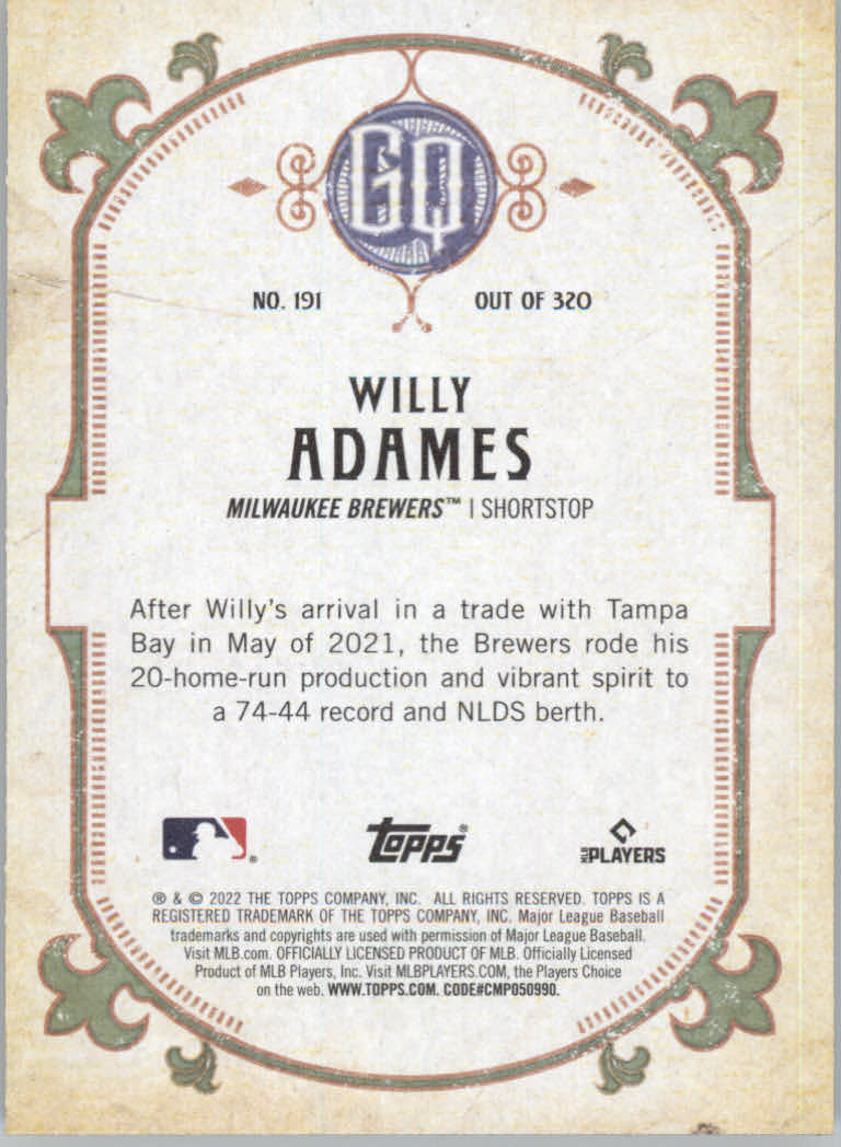 2022 Topps Gypsy Queen Baseball "Main Set" Cards #151 to #300 - Picture 81 of 299