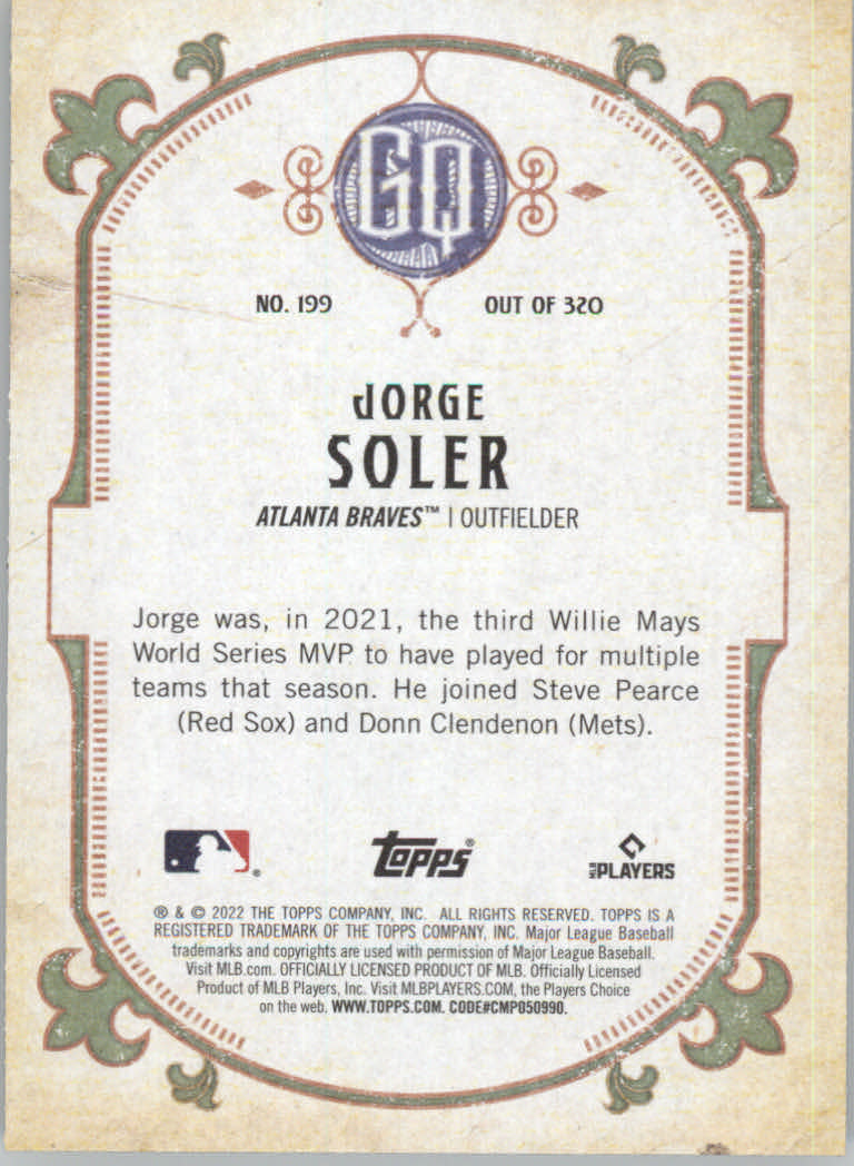 2022 Topps Gypsy Queen Baseball "Main Set" Cards #151 to #300 - Picture 97 of 299