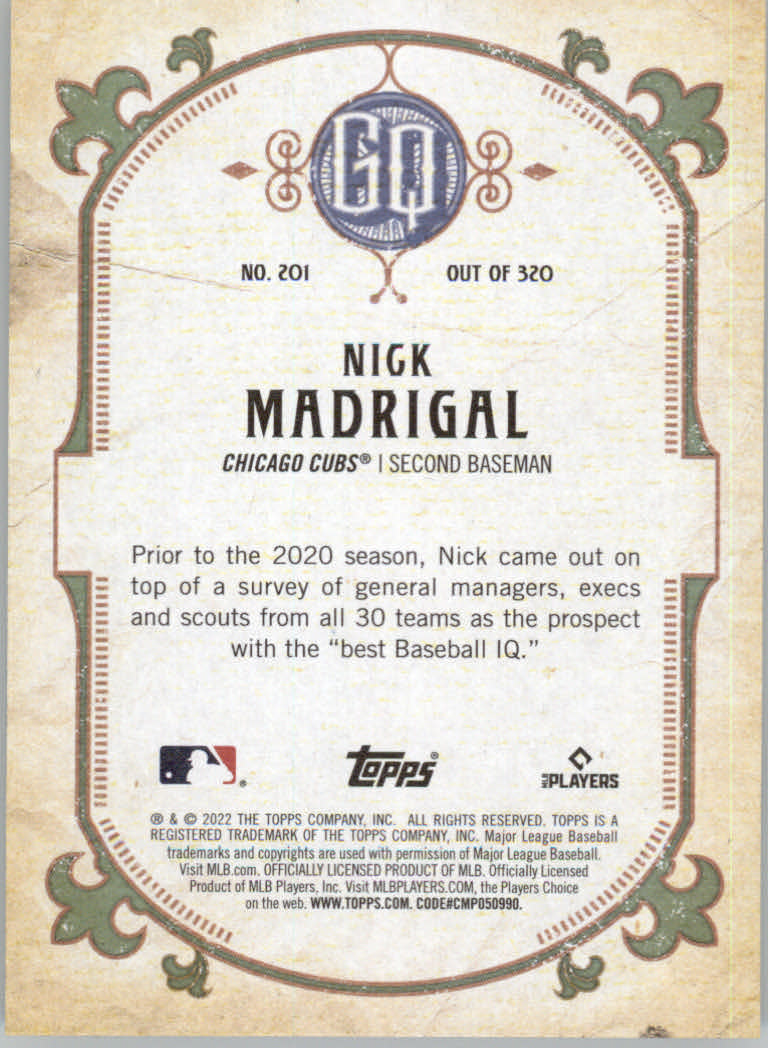2022 Topps Gypsy Queen Baseball "Main Set" Cards #151 to #300 - Picture 101 of 299